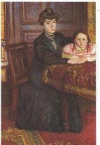 Double portrait of Matilda and Gertrude Schonberg