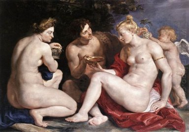 Venus, Cupido, Baccchus e Ceres 1612-1613