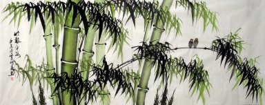 Bamboo - Pittura cinese