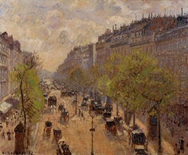 Boulevard Montmartre Frühjahr 1897 ein
