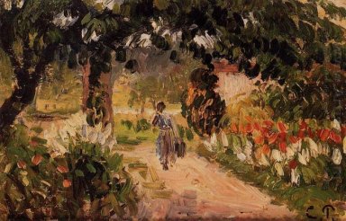 jardin à Eragny 1899