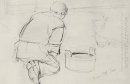 Gambar Of Sf Petrova Vodkin The Artist S Bapa Pada Lutut Nya Fr