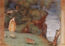 Fresco'S In Het oratorium Suardi In Trescore ScȨne Van De zegen