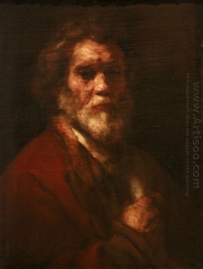 Stående av en man seminariet av Rembrandt