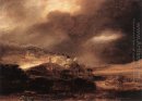 Stormy paysage c. 1638