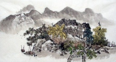 Edifici - Pittura cinese