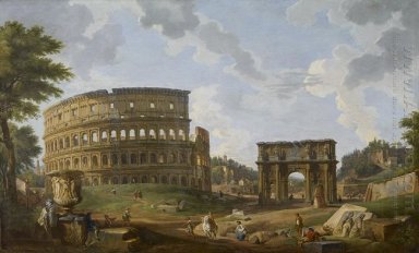 View dari Colosseum