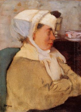 Vrouw met een bandage 1873