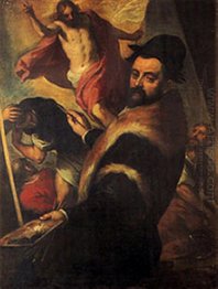 Auto-Retrato de Agostino Carracci