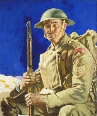 Een Grenadier Guardsman 1917