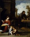 La Sagrada Familia con el niño San Juan Bautista 1670