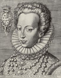 Potret Christine Dari Lorraine, Grand Duchess Of Tuscany