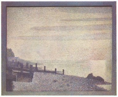 Устье Сены В Онфлер Вечер 1886
