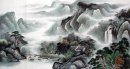 Bergen en water - Chinees schilderij