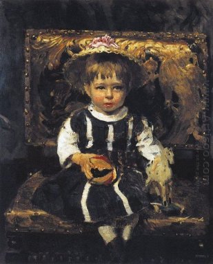 Portrait Of Vera Repina 1874