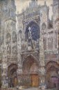 Catedral de Rouen tempo cinzento