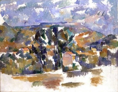 Mont Sainte Victoire visto de Les Lauves 1905