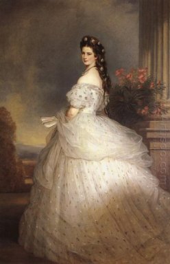 Elizabeth impératrice d\'Autriche 1865