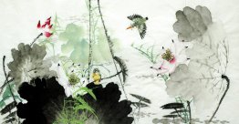 Lotus - Lukisan Cina