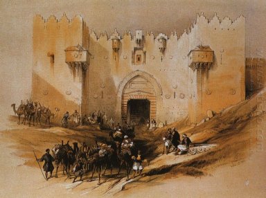 Jerusalém. A Porta de Damasco