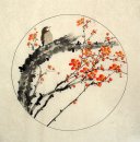 Oiseaux et fleurs - Peinture chinoise