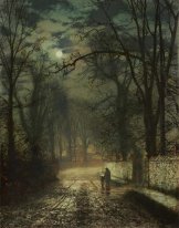 A Moonlit Lane 1874