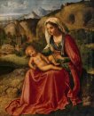 Madonna und Kind in einer Landschaft 1504