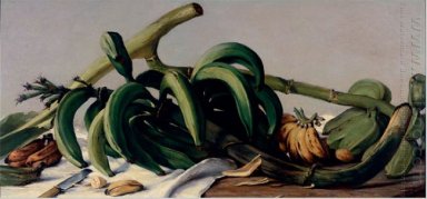 Stilleben med Plantains och bananer 1893