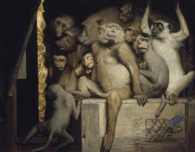 Apen als rechters van de Kunst