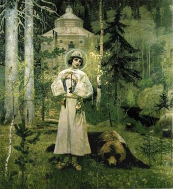 Ungdom Of St Sergius 1897