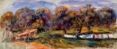 Paesaggio con frutteto 1910