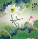 Lotus - peinture chinoise