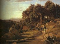 A View Perto Colterra 1838