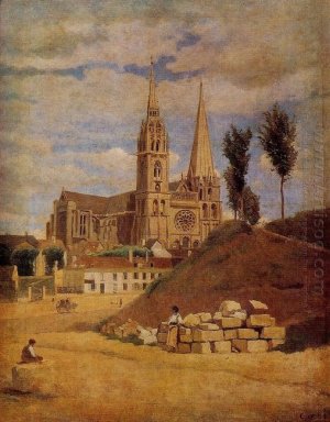 Kathedraal van Chartres 1830