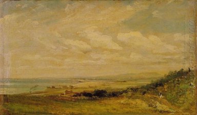 Shoreham bay nära Brighton 1824