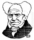 Filosofo tedesco Arthur Schopenhauer 1896