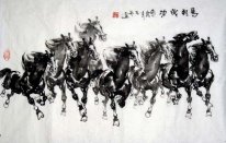 Horse-To Succes - Chinees schilderij