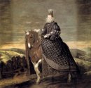 Porträt der Königin Margarete von Österreich 1635