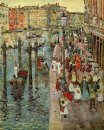 Der Canal Grande in Venedig 1899