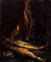 Stilleben med böcklingar 1886