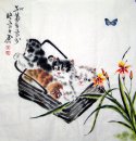 Kat - Chinees Schilderij