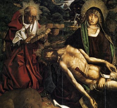 Pietà de Canon Luis Desplá (detalle)