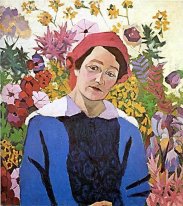 Portrait of M.P. Lentulova