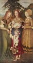 Saints Dorothea Agnes And Kunigunde 1506