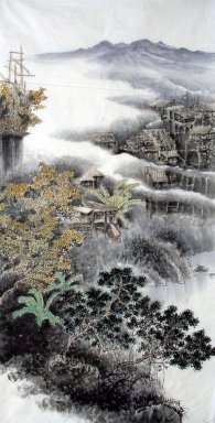 Bâtiments - Peinture chinoise