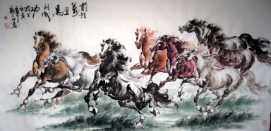 Caballo - la pintura china
