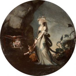 Mamillius Conjurar Sprites e Goblins por sua mãe, Hermi
