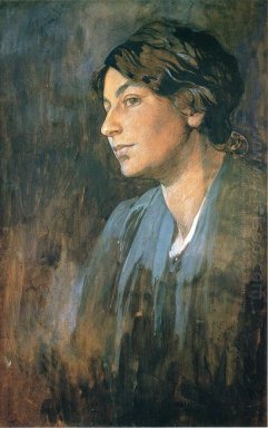 Portret van marushka kunstenaar s vrouw 1905