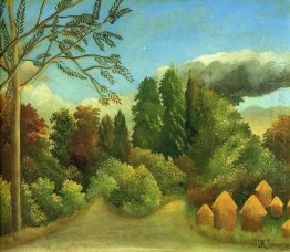 Lihat Of The Bank Of The Oise 1906