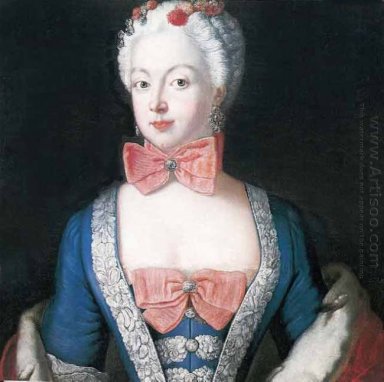 Retrato de Elisabeth Christine von Braunschweig Bevern, Prusia